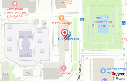 ИНВИТРО на Варшавской на карте