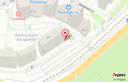 Салон-парикмахерская Стиль в Балашихе, на улице Зеленой на карте