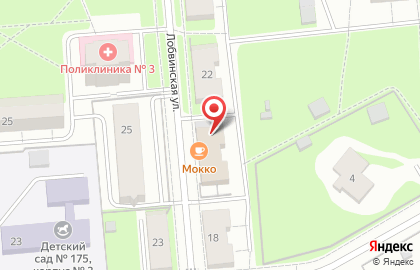 Мокко на Лобвинской улице на карте
