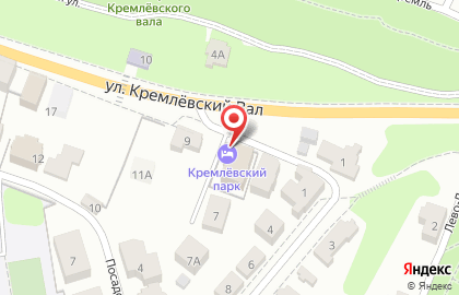 Бутик-отель Кремлевский парк на карте