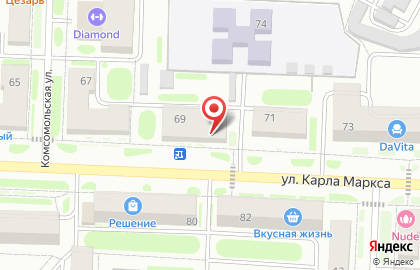 Магазин Посейдон в Ишиме на карте
