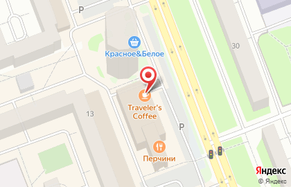 Кофейня Traveler`s Coffee на проспекте Ленина на карте