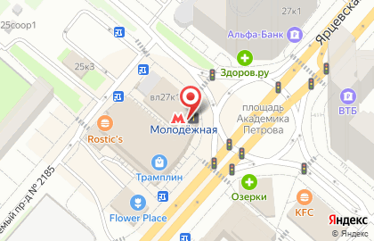Магазин табачной продукции в Москве на карте