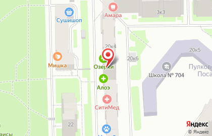 Магазин по продаже сухофруктов и специй по продаже сухофруктов и специй на Пулковском шоссе на карте