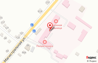 Томаровская районная больница им. И.С. Сальтевского на карте