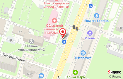 Магазин мяса и деликатесов на карте