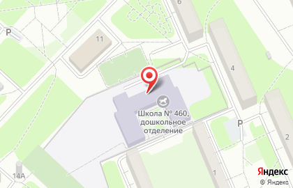 Детский сад в Пушкинском районе на карте
