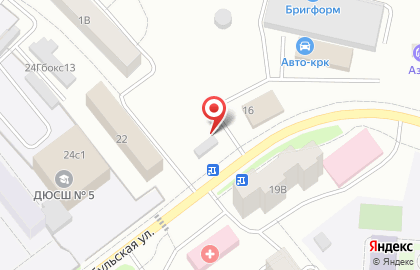 Продуктовый магазин на Джамбульской, 22/1 на карте