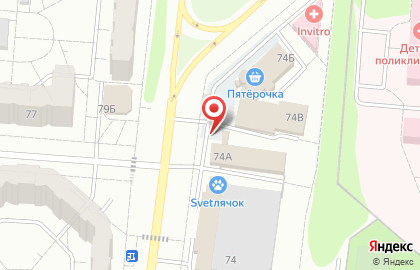 Шиномонтажная мастерская 5 колесо на улице Сююмбике на карте