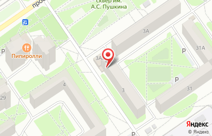 Серебряный Соболь в Старом Осколе на карте
