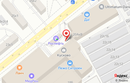 Автотехцентр Иксель-Дженерал Групп на Кусковской улице на карте
