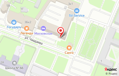Компания Ваш Бухгалтер в Московском районе на карте