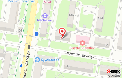 Центр психологической помощи и развития Эмпатия на Комсомольской улице на карте