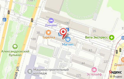 Столовая Тарелка на Одесской улице на карте