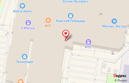 Магазин посуды Fissman в ТЦ Красная площадь на карте