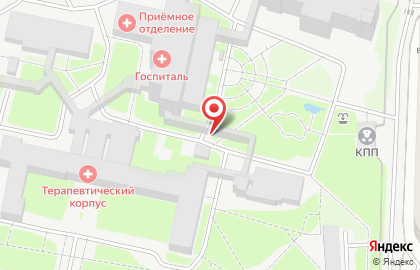 Клинический госпиталь Внутренних войск МВД РФ на карте