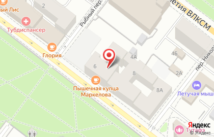 Художественный Салон на проспекте Ленина на карте