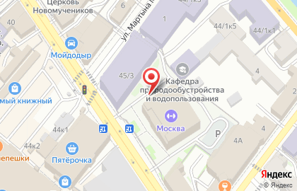 Батутная секция на карте