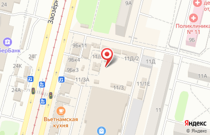 Магазин Хозяйственный в Омске на карте