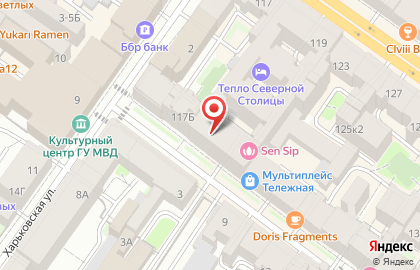 Балтдом на карте