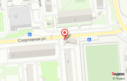 Швейная фабрика Динамо на Спортивной улице на карте