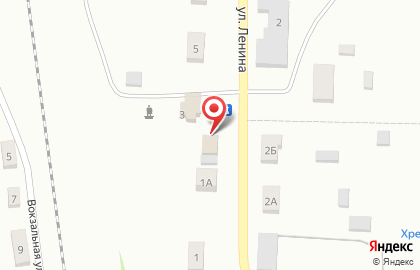 Универсальный магазин на улице Ленина на карте