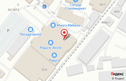 Магазин сантехники UFS в Калининском районе на карте