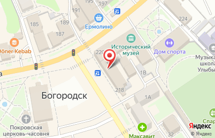 Магазин тканей в Нижнем Новгороде на карте