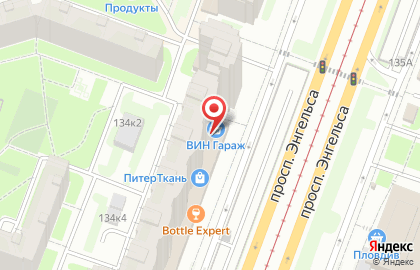 Булочная Лавка пекаря на проспекте Энгельса, 134 к 3 на карте
