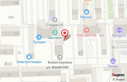 Магазин Домашний уют на улице Жмайлова на карте