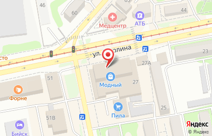 Служба доставки DPD на улице Петра Мерлина на карте