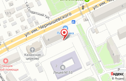 Гроздь в Заводском районе на карте