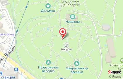 Магазин парфюмерии Ароматы Сочи на Курортном проспекте на карте