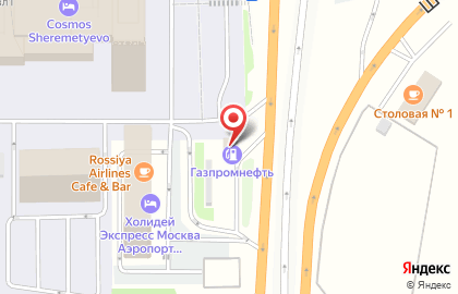 Автомойка Газпромнефть на Международном шоссе, вл1б в Химках на карте