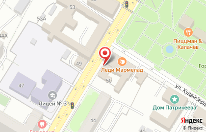 Кудесница на улице Мира на карте