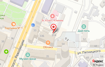 Кафе Terrassa на проспекте Революции на карте