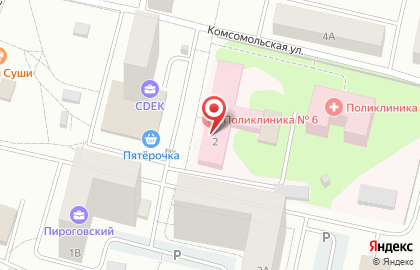 ОАО РОСНО-МС на Комсомольской на карте