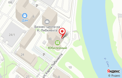 Департамент по делам молодежи, физической культуры и спорта Администрации г. Омска на карте