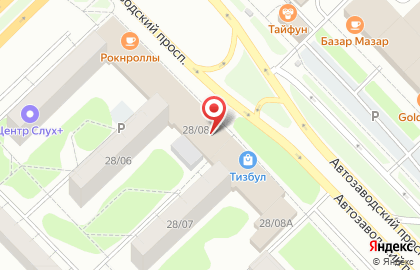 Центр света на Автозаводском проспекте на карте