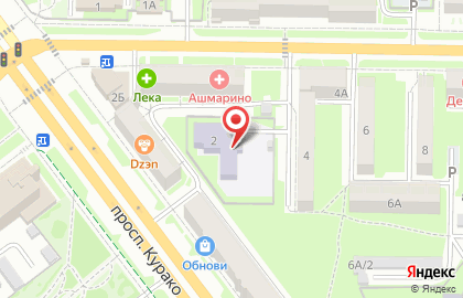 Детский сад №22 в Центральном районе на карте