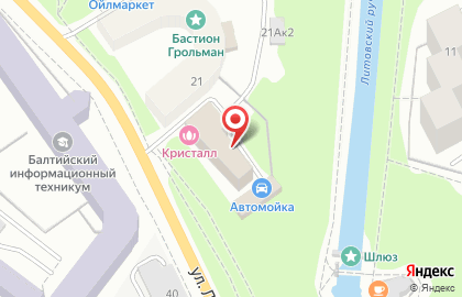 Салон-склад Планта в Ленинградском районе на карте