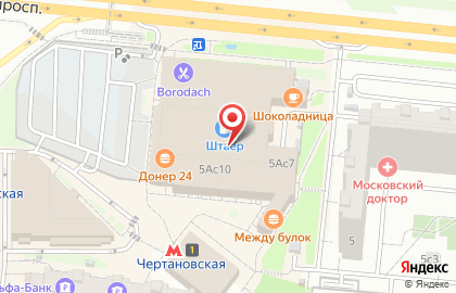 Супермаркет Виктория в Москве на карте