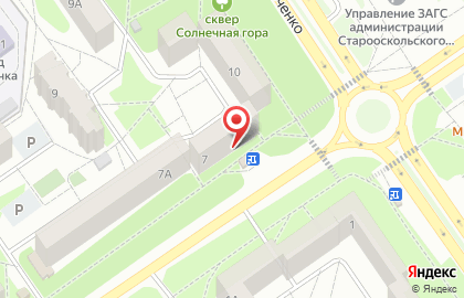 Фабрика окон в микрорайоне Солнечный на карте