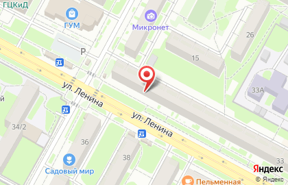 Агротехнологическая фирма Агрос на улице Ленина на карте