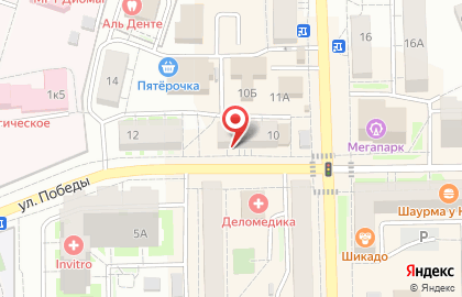 Парикмахерская в Москве на карте