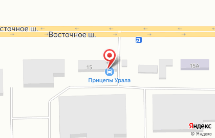 Прицепы Урала в Екатеринбурге на карте