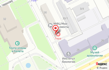 Лечебно-консультативный центр Гера на Коммунистической улице на карте