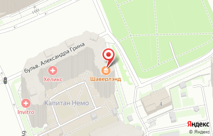 Магазин продуктов в Санкт-Петербурге на карте