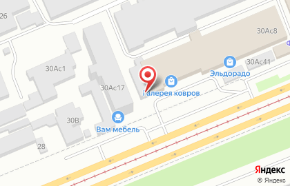 Салон мебели Формула дивана в Ленинском районе на карте