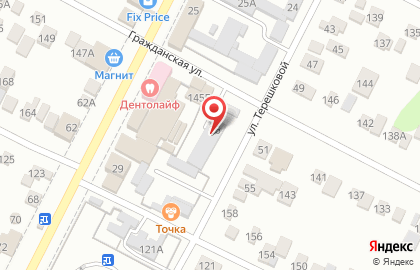 Администрация Минераловодского городского округа Управление труда и социальной защиты населения на улице Терешковой на карте